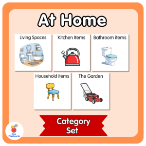 'AT HOME' (66x Flashcards)