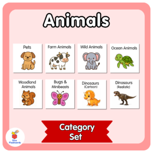'ANIMALS' (126x Flashcards)