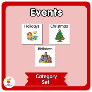 'EVENTS' (54x Flashcards)