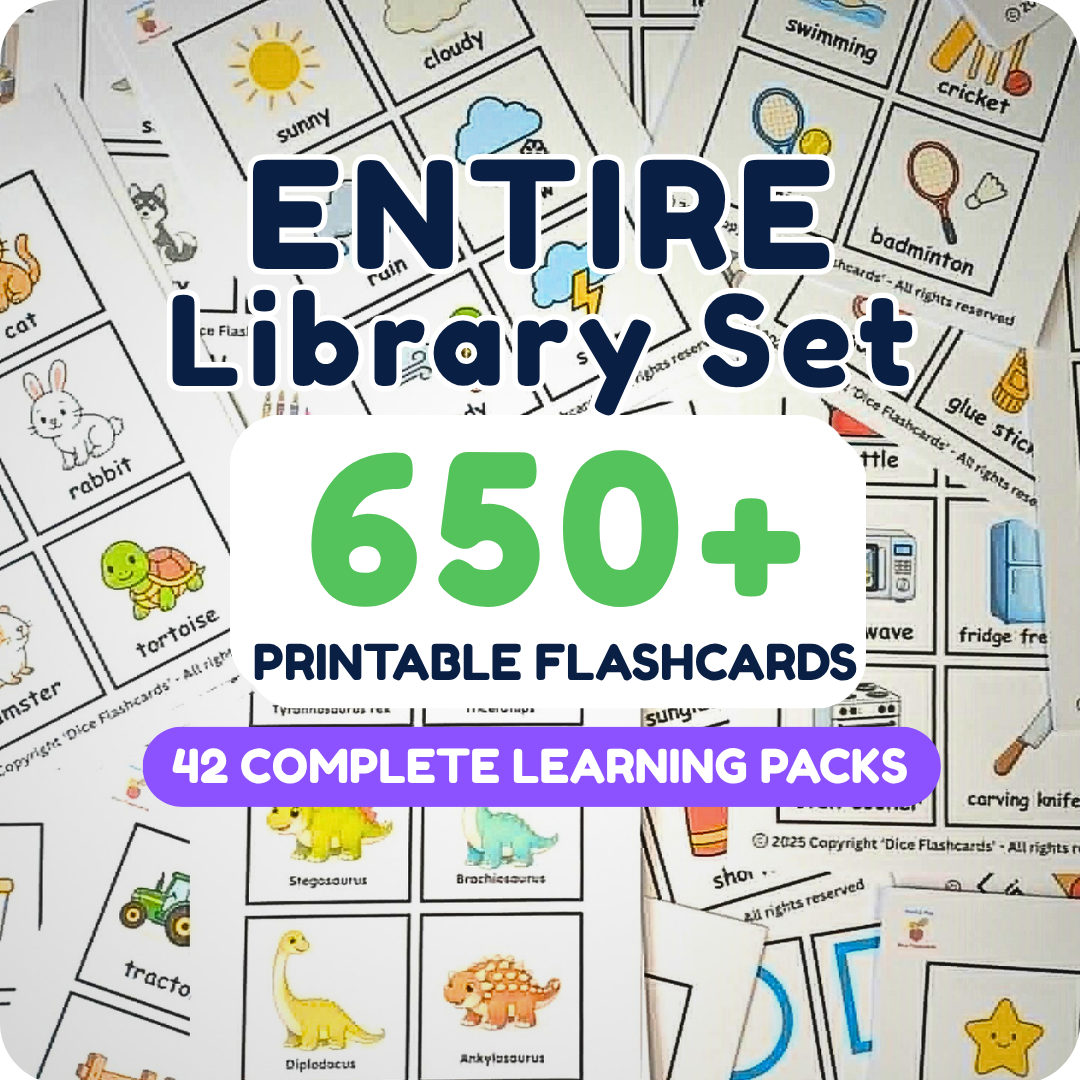 'ENTIRE LIBRARY' (650+ Flashcards)